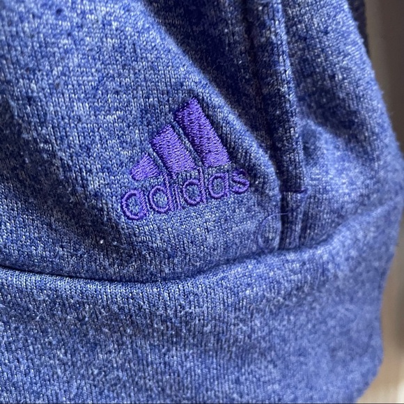Adidas woman’s extra small XS 1/2 zip pullover purple - Picture 2 of 7